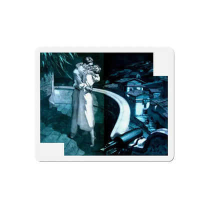 Passport To Hell, Liberty magazine, February 16, 1935 (Magazine Illustration) Refrigerator Magnet - The Sticker Space