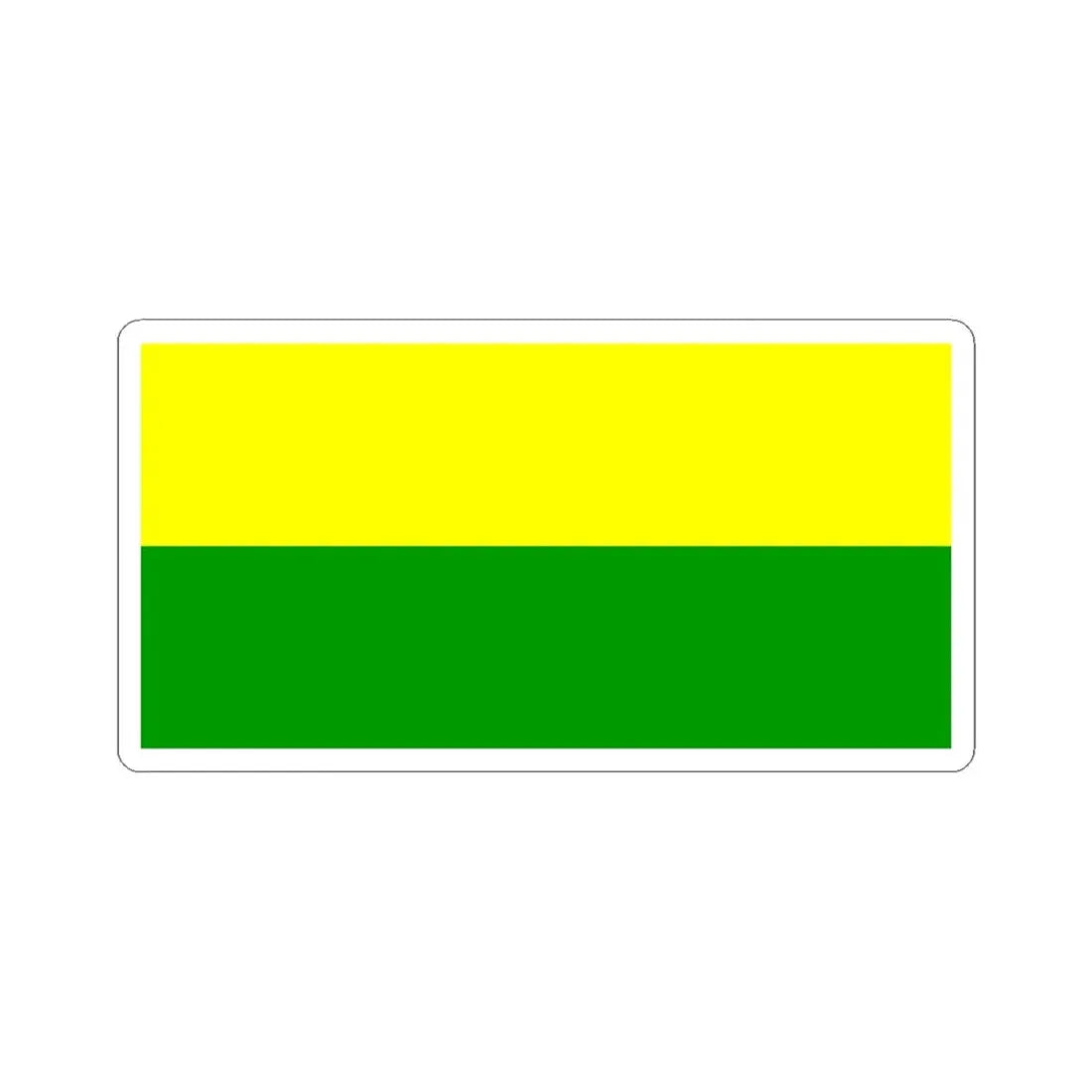Pastaza Flag (Ecuador) STICKER Vinyl Kiss-Cut Decal 3 Inch White - The Sticker Space