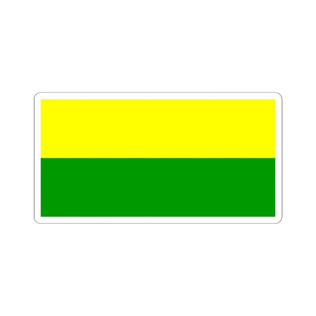 Pastaza Flag (Ecuador) STICKER Vinyl Kiss-Cut Decal 4 Inch White - The Sticker Space
