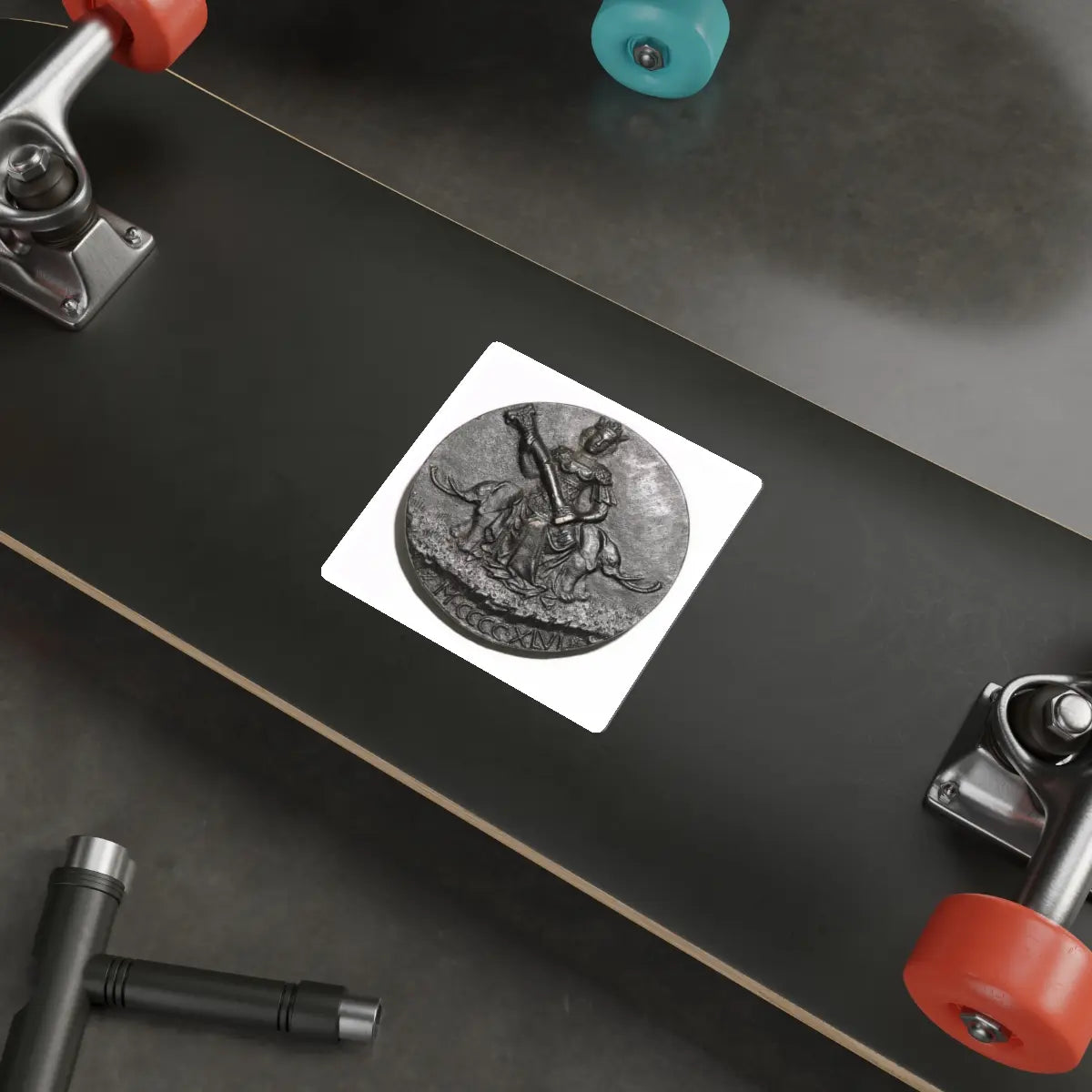 SKU:19733204479559076990 Sticker types:White Shape:Die-Cut Sizes:4" × 4"