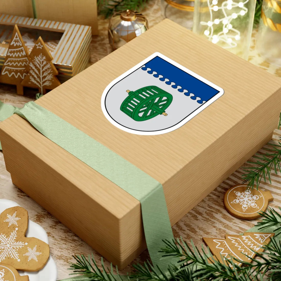 Pastrėvio herbas (Lithuania) (Coat of Arms) STICKER Vinyl Kiss-Cut Decal - The Sticker Space