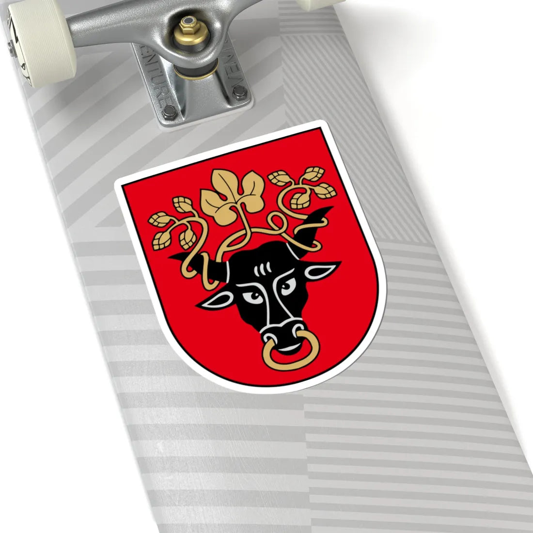 Pasvalys COA (Lithuania) (Coat of Arms) STICKER Vinyl Kiss-Cut Decal - The Sticker Space