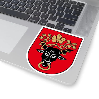 Pasvalys COA (Lithuania) (Coat of Arms) STICKER Vinyl Kiss-Cut Decal - The Sticker Space
