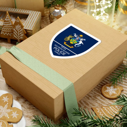 Patch of Royal Solomon Islands Police Force (Solomon Islands) (Coat of Arms) STICKER Vinyl Kiss-Cut Decal - The Sticker Space