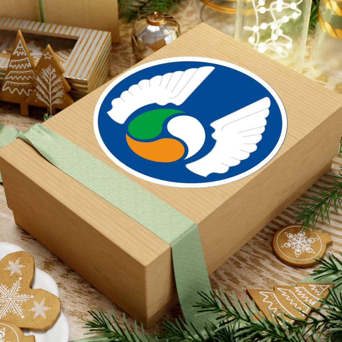 Patch of the Irish Air Corps (Ireland) (Coat of Arms) STICKER Vinyl Kiss-Cut Decal - The Sticker Space