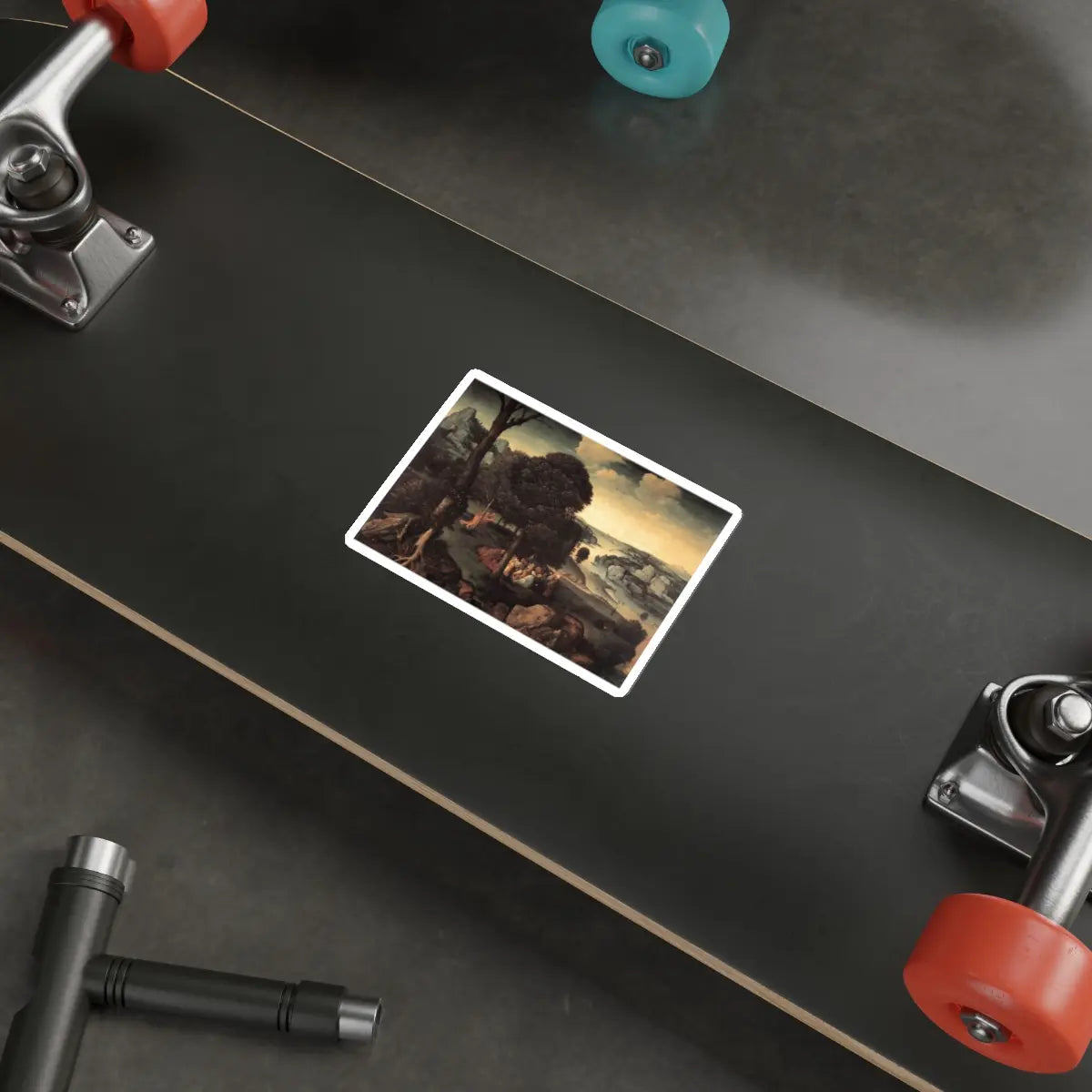 SKU:38346692402457437858 Sticker types:White Shape:Die-Cut Sizes:4" × 4"