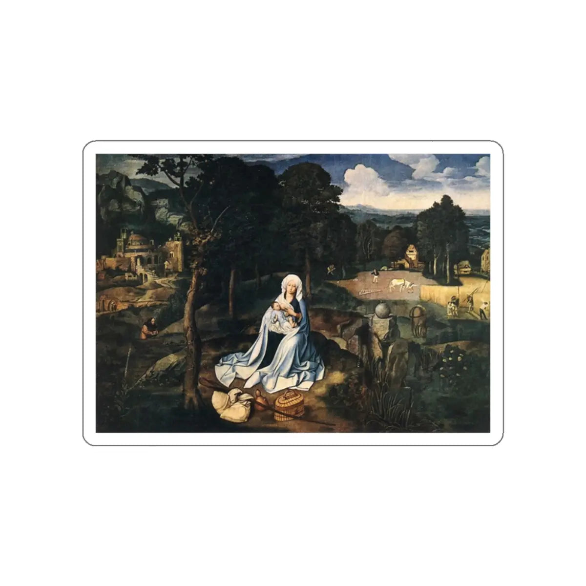 SKU:22684077736543114371 Sticker types:White Shape:Die-Cut Sizes:2" × 2"