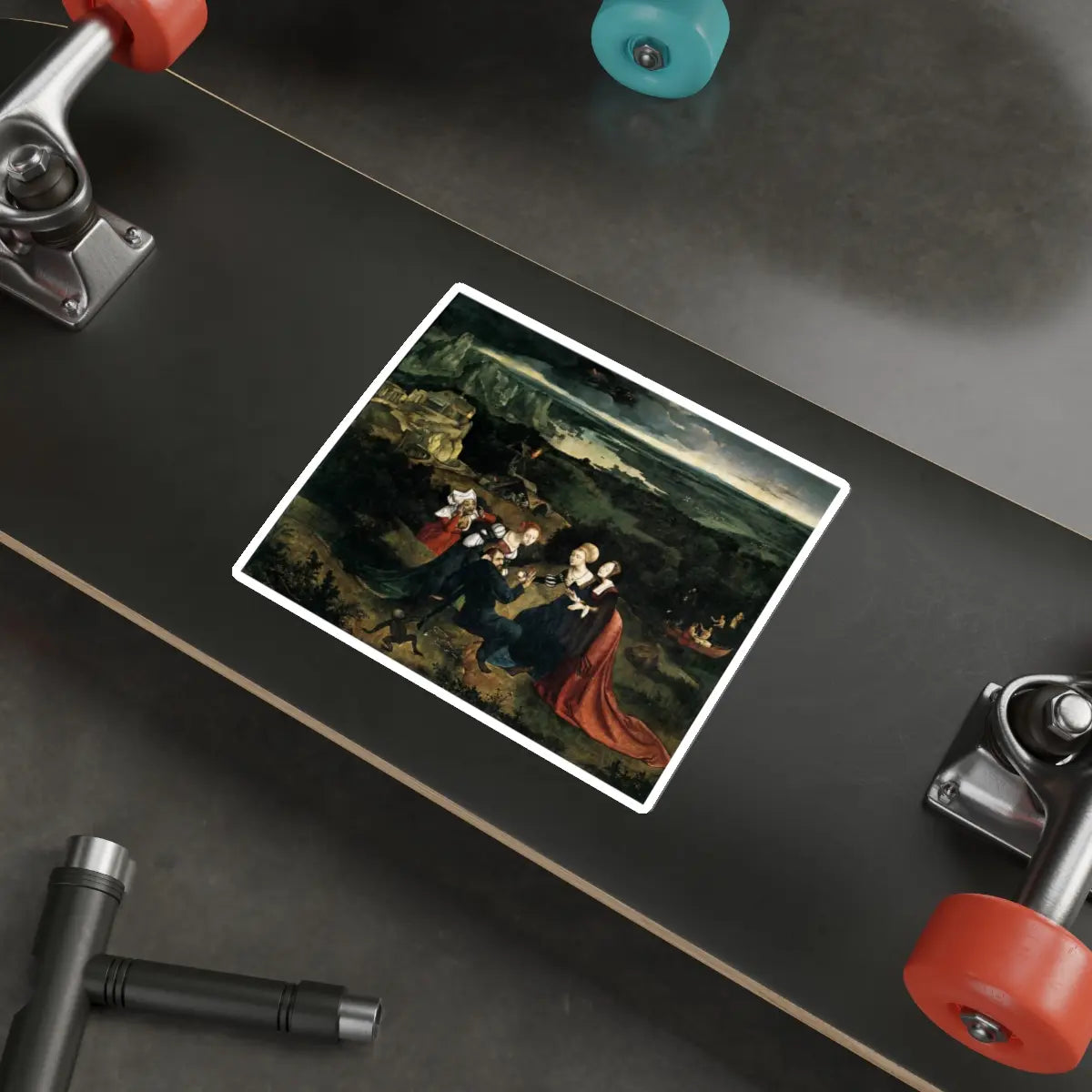 SKU:24076675885359313243 Sticker types:White Shape:Die-Cut Sizes:6" × 6"