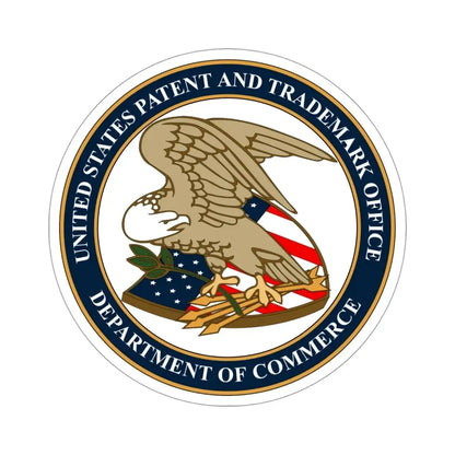 Patent and Trademark Office STICKER Vinyl Die-Cut Decal 3 Inch - The Sticker Space