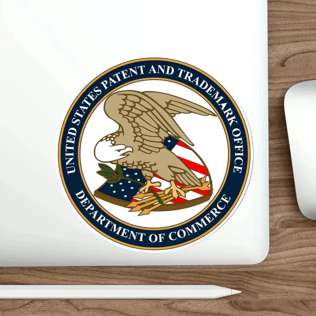 Patent and Trademark Office STICKER Vinyl Die-Cut Decal - The Sticker Space
