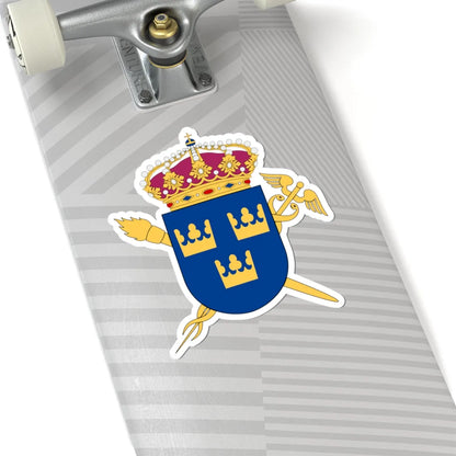 Patent- och registreringsverket vapen (Sweden) (Coat of Arms) STICKER Vinyl Kiss-Cut Decal - The Sticker Space