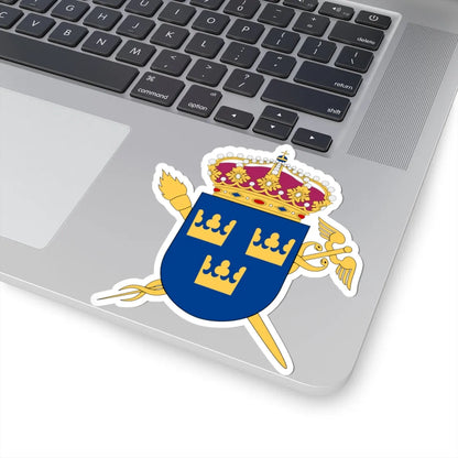 Patent- och registreringsverket vapen (Sweden) (Coat of Arms) STICKER Vinyl Kiss-Cut Decal - The Sticker Space