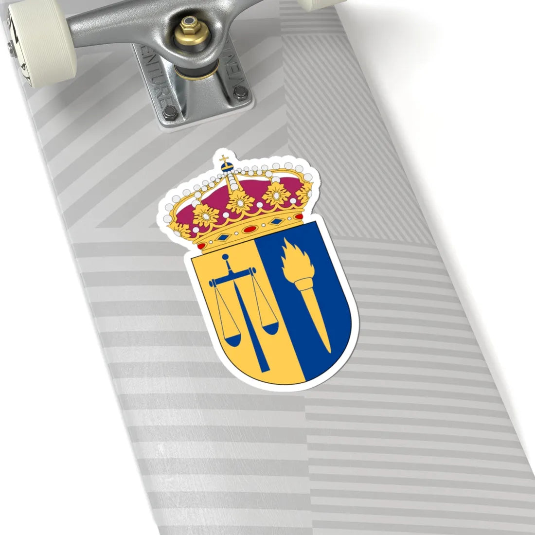 Patentbesvärsrätten vapen (Sweden) (Coat of Arms) STICKER Vinyl Kiss-Cut Decal - The Sticker Space