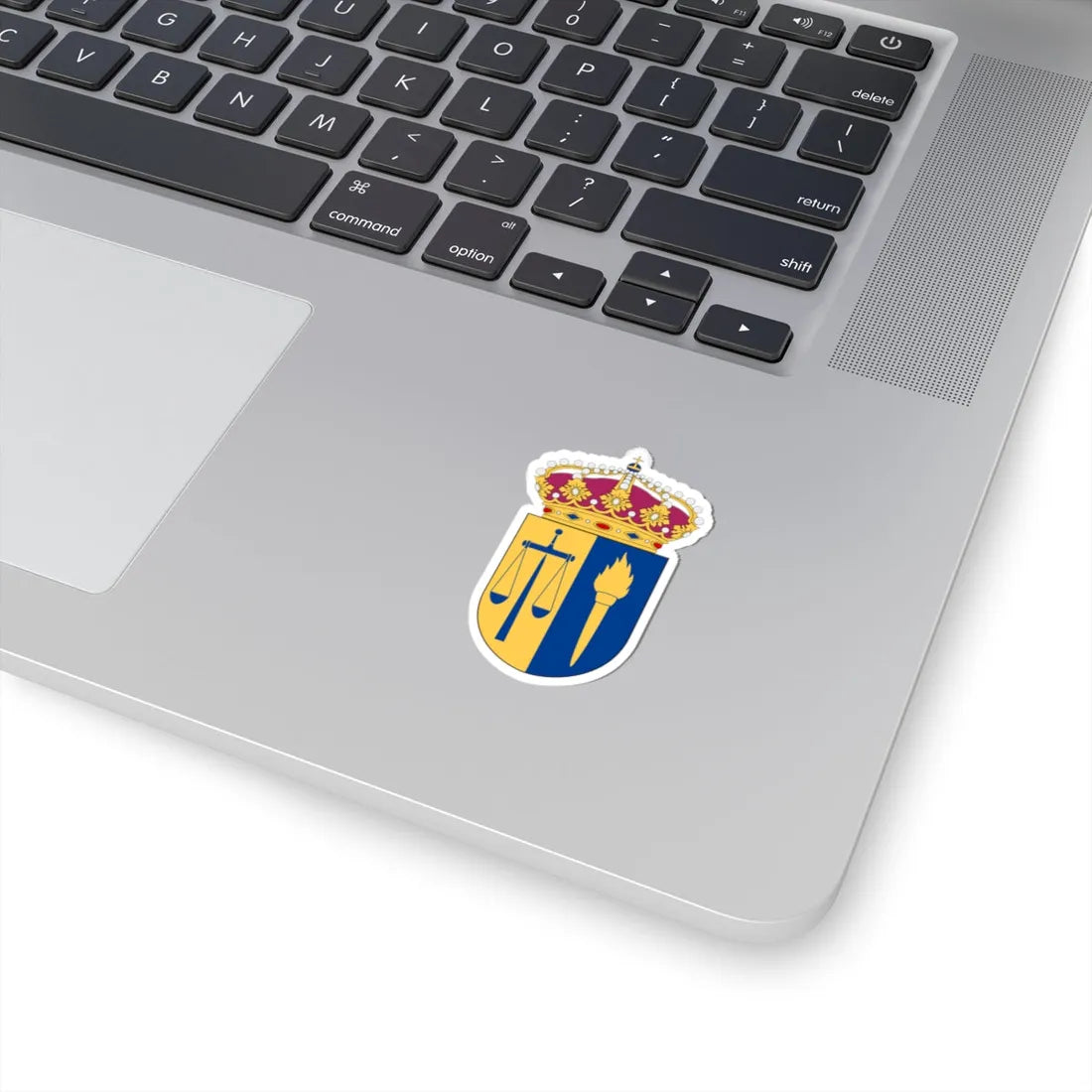 Patentbesvärsrätten vapen (Sweden) (Coat of Arms) STICKER Vinyl Kiss-Cut Decal - The Sticker Space