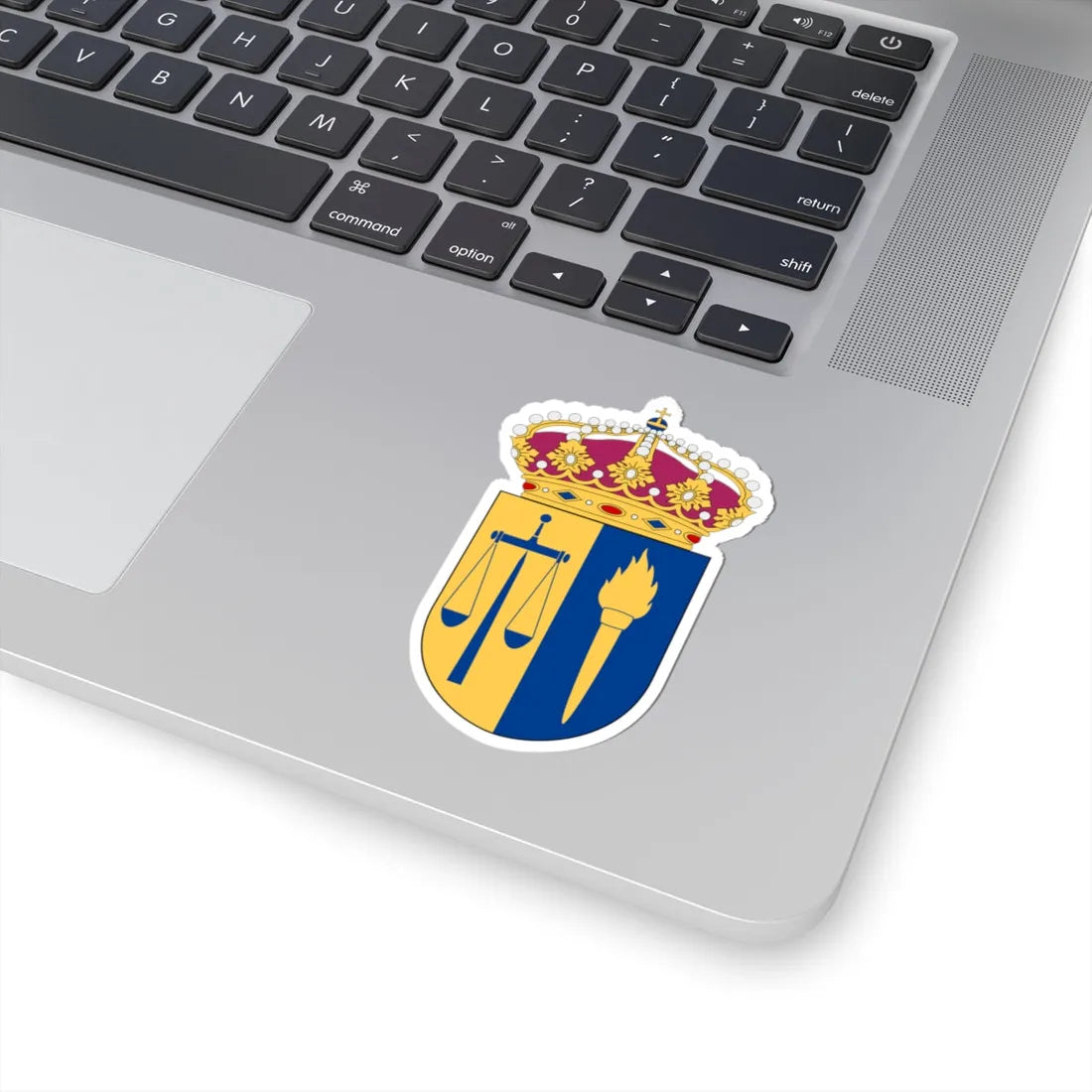 Patentbesvärsrätten vapen (Sweden) (Coat of Arms) STICKER Vinyl Kiss-Cut Decal - The Sticker Space