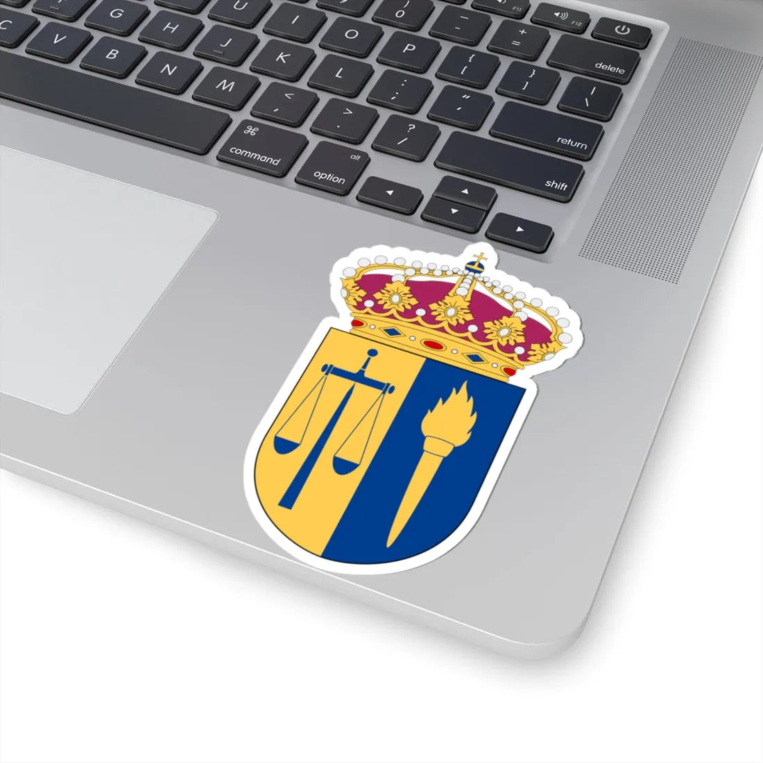 Patentbesvärsrätten vapen (Sweden) (Coat of Arms) STICKER Vinyl Kiss-Cut Decal - The Sticker Space