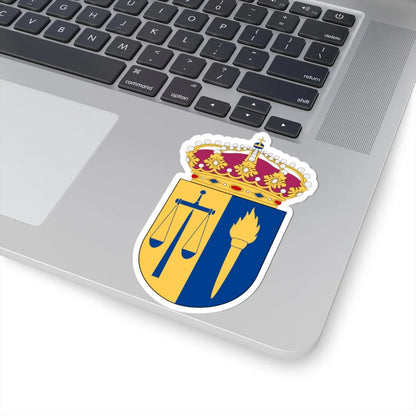 Patentbesvärsrätten vapen (Sweden) (Coat of Arms) STICKER Vinyl Kiss-Cut Decal - The Sticker Space