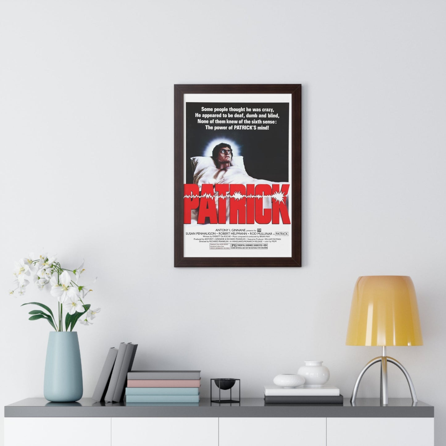 PATRICK 1978 - Framed Movie Poster-The Sticker Space