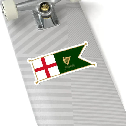 Patrick Keohanes sledge flag (Ireland) STICKER Vinyl Kiss-Cut Decal - The Sticker Space