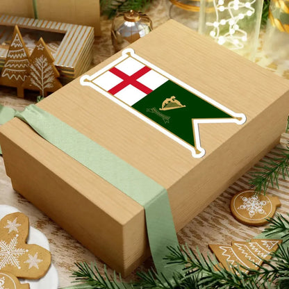 Patrick Keohanes sledge flag (Ireland) STICKER Vinyl Kiss-Cut Decal - The Sticker Space