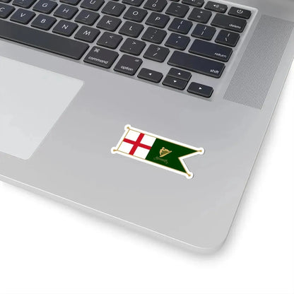 Patrick Keohanes sledge flag (Ireland) STICKER Vinyl Kiss-Cut Decal - The Sticker Space