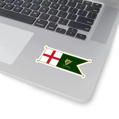 Patrick Keohanes sledge flag (Ireland) STICKER Vinyl Kiss-Cut Decal - The Sticker Space