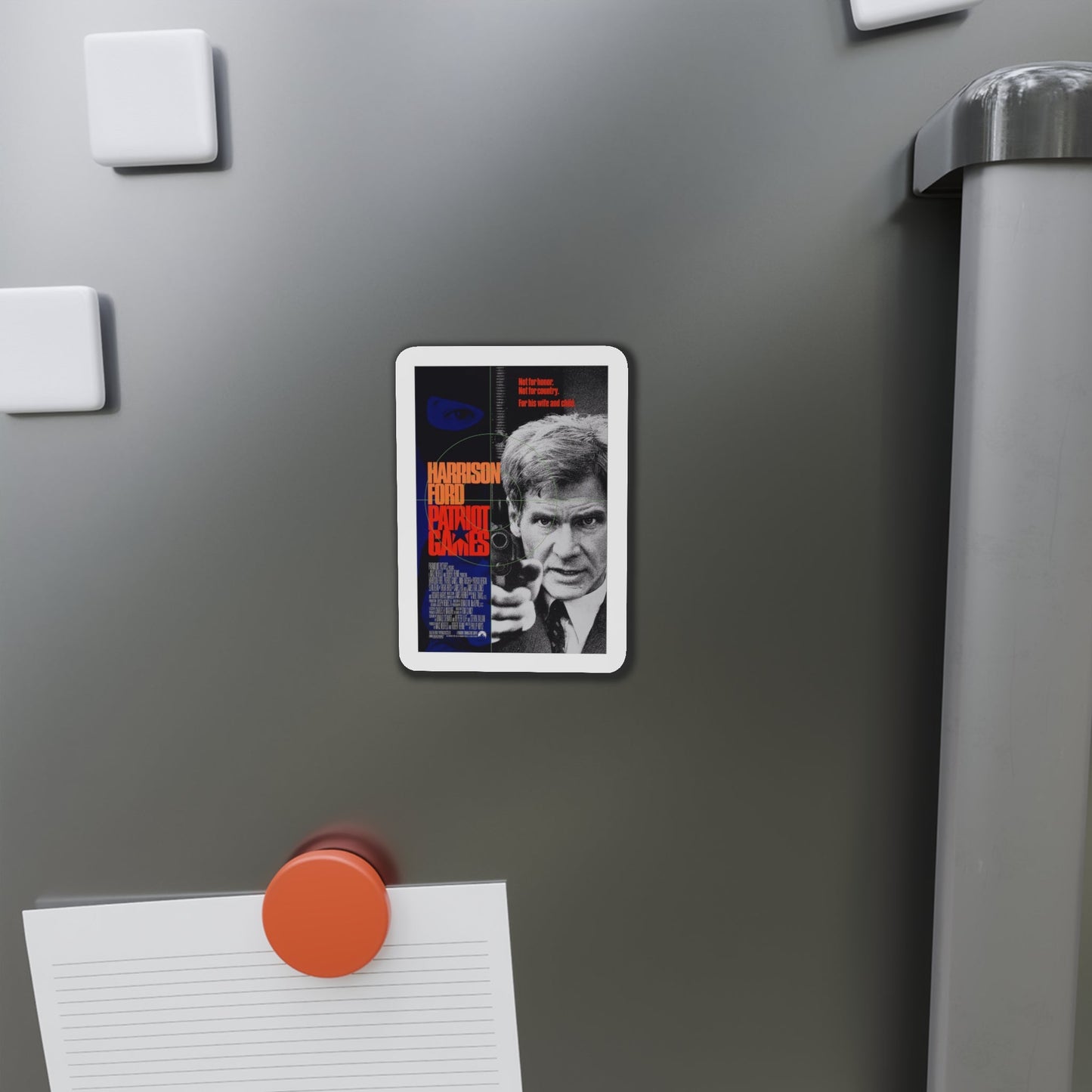 Patriot Games 1992 Movie Poster Die-Cut Magnet-The Sticker Space