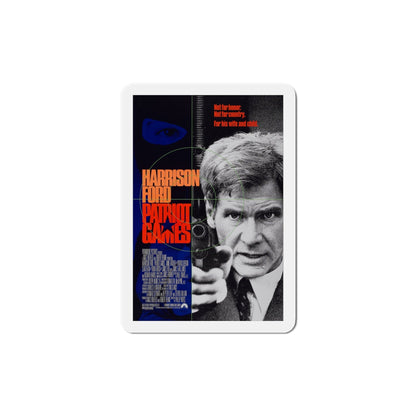 Patriot Games 1992 Movie Poster Die-Cut Magnet-6 Inch-The Sticker Space