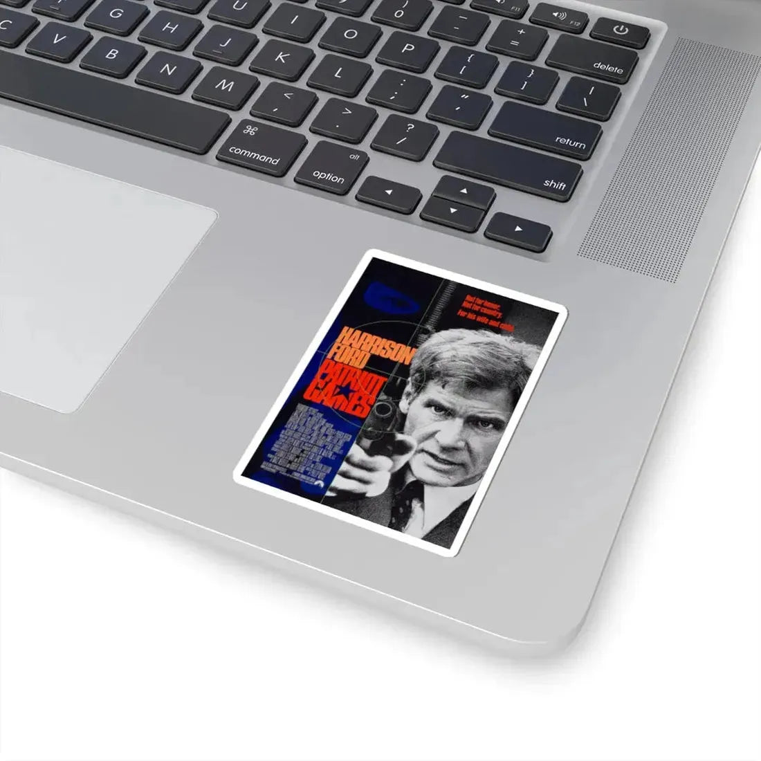 Patriot Games 1992 Movie Poster - STICKER Vinyl Kiss-Cut Decal - The Sticker Space