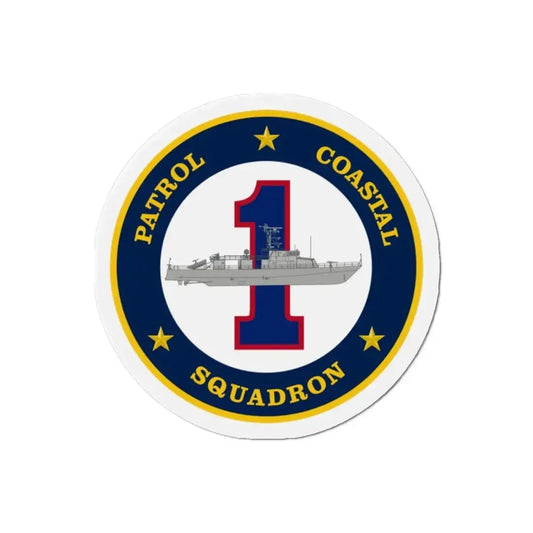 Patrol Coastal Squadron ONE (U.S. Navy) Refrigerator Magnet 2 Inch - The Sticker Space