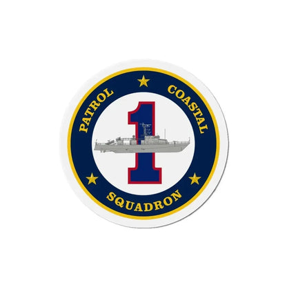 Patrol Coastal Squadron ONE (U.S. Navy) Refrigerator Magnet 6 Inch - The Sticker Space