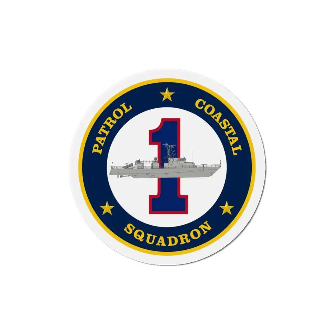 Patrol Coastal Squadron ONE (U.S. Navy) Refrigerator Magnet - The Sticker Space