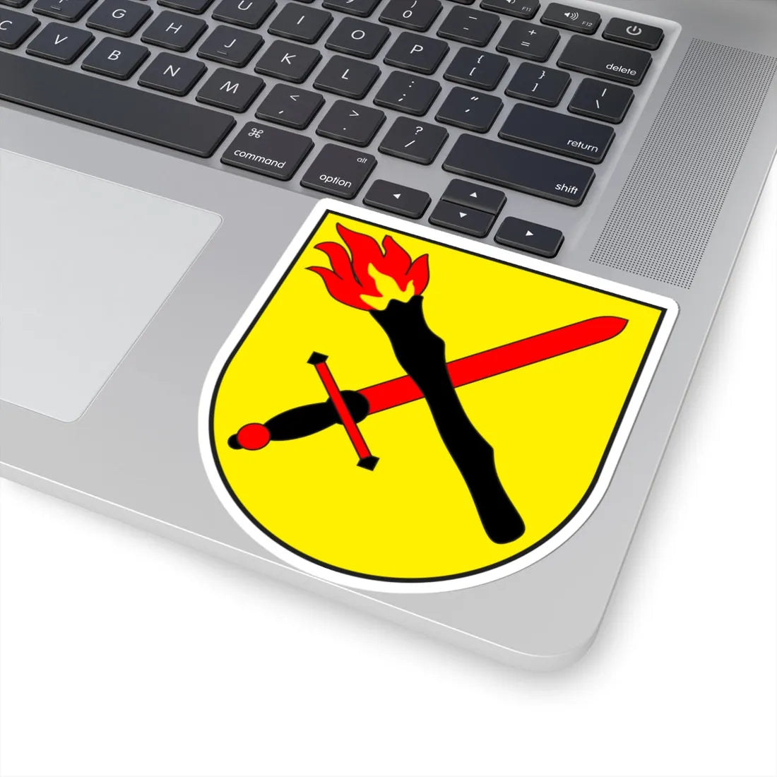 Patzen-Fardün wappen (Switzerland) (Coat of Arms) STICKER Vinyl Kiss-Cut Decal - The Sticker Space