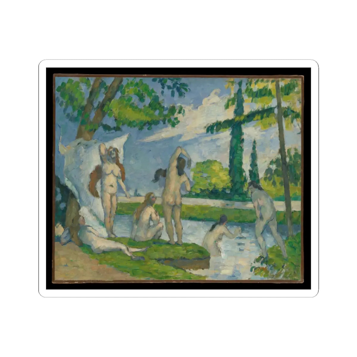SKU:TSS-STICK-PLCZN-4X4-3 Sizes:4" × 4" Types:White