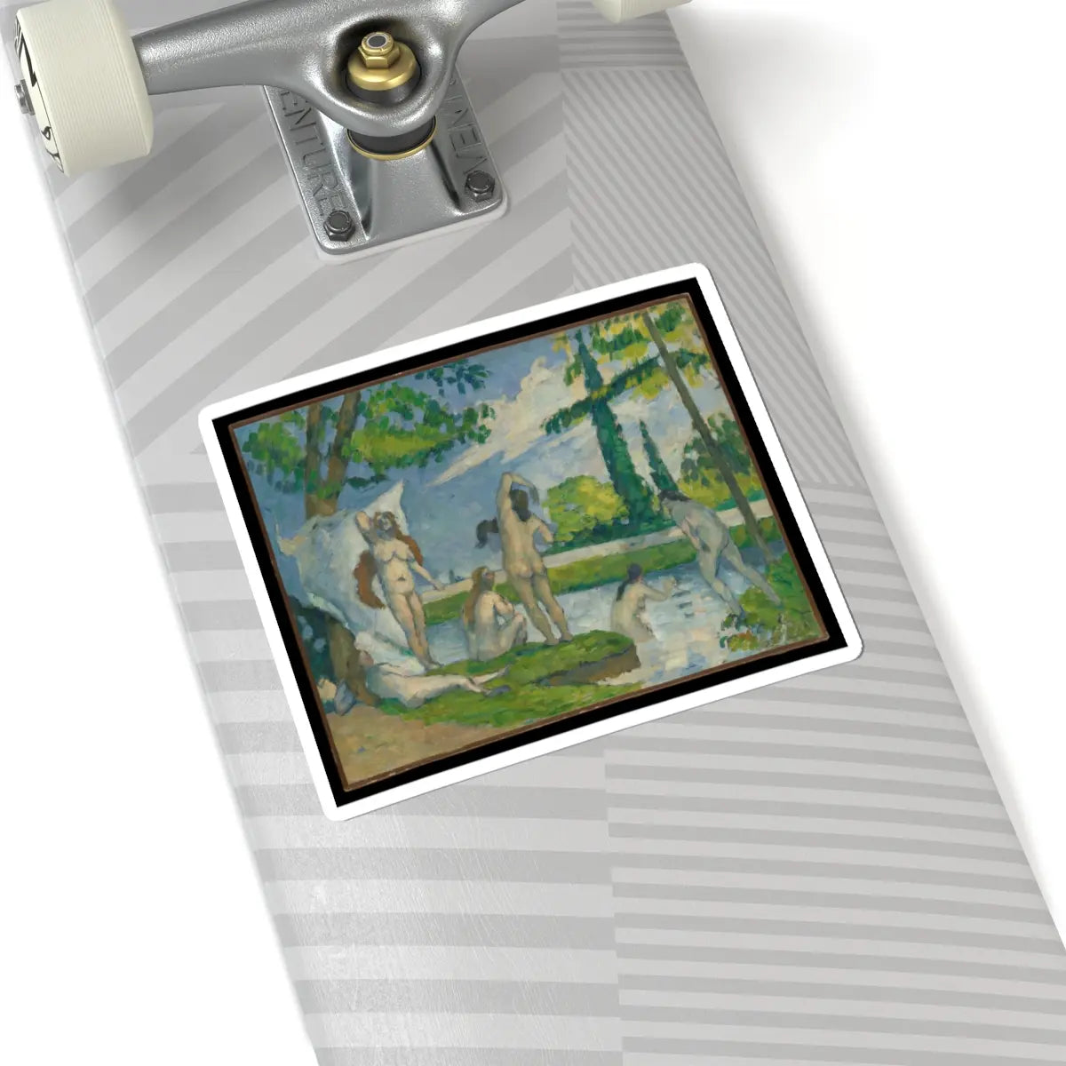 SKU:TSS-STICK-PLCZN-6X6-3 Sizes:6" × 6" Types:White