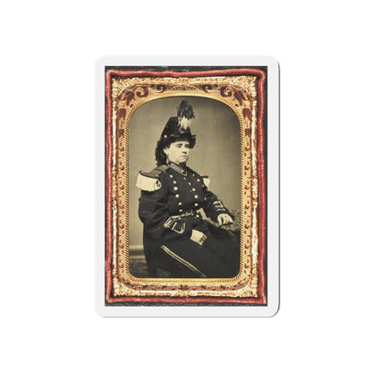 Pauline Cushman In Military-Style Costume (U.S. Civil War) Refrigerator Magnet-3" x 3"-The Sticker Space