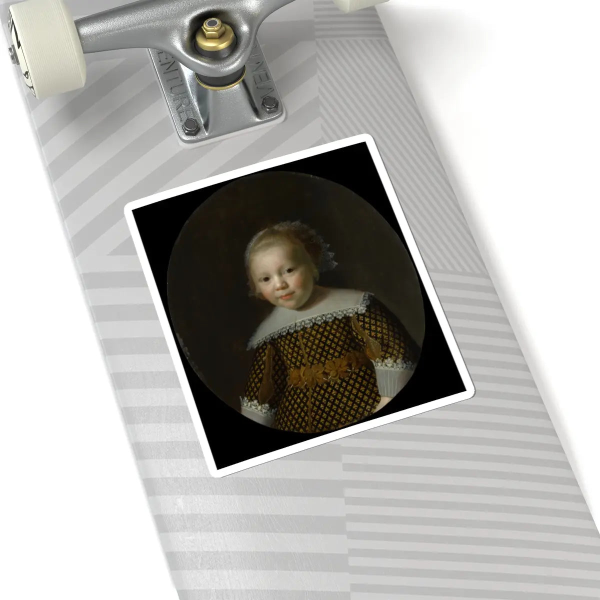SKU:TSS-STICK-PLSMRL-6X6-1N2BO Sizes:6" × 6" Types:White