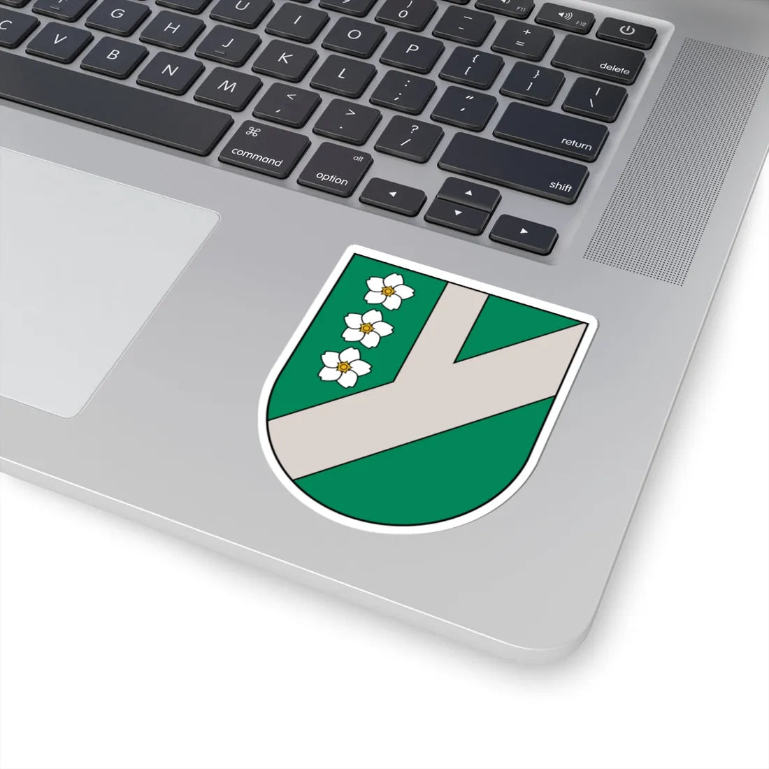 Pļaviņu novads COA (Latvia) (Coat of Arms) STICKER Vinyl Kiss-Cut Decal - The Sticker Space