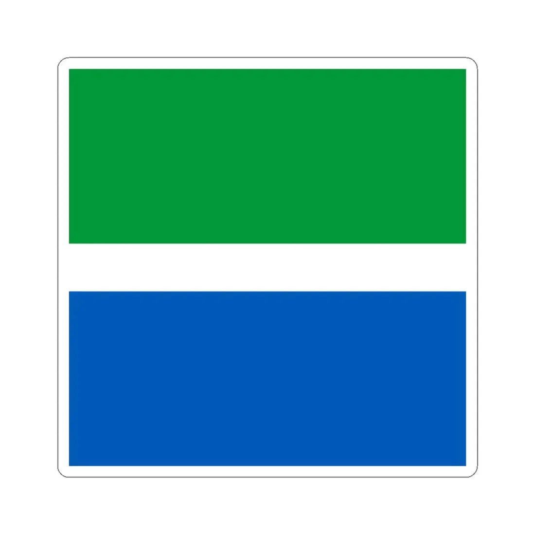 Pavlysh flag (Ukraine) STICKER Vinyl Kiss-Cut Decal 6 Inch White - The Sticker Space