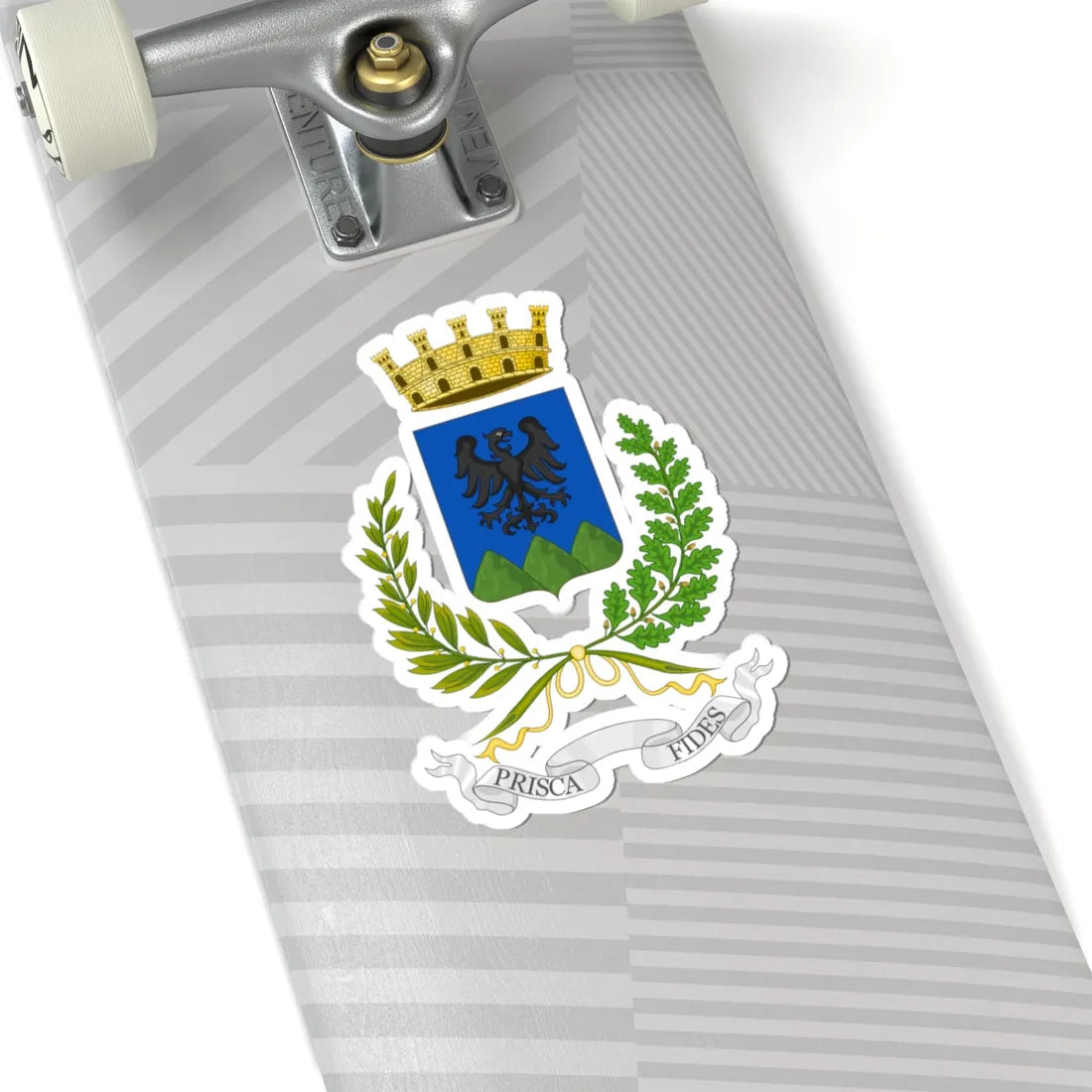 Pavullo nel Frignano-Stemma (Italy) (Coat of Arms) STICKER Vinyl Kiss-Cut Decal - The Sticker Space