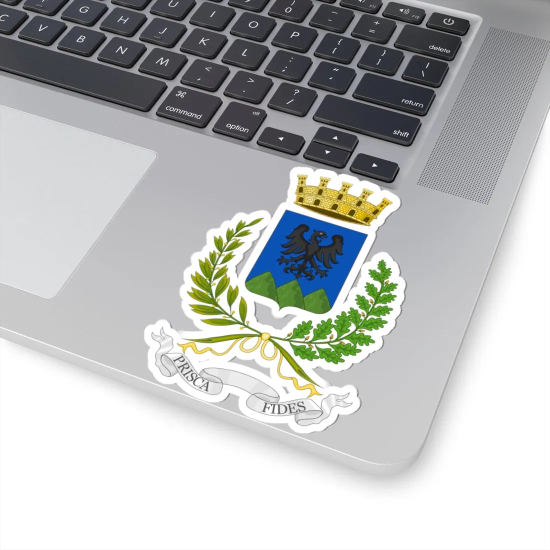 Pavullo nel Frignano-Stemma (Italy) (Coat of Arms) STICKER Vinyl Kiss-Cut Decal - The Sticker Space