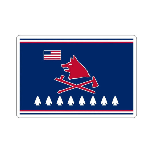 Pawnee Flag STICKER Vinyl Die-Cut Decal 6 Inch - The Sticker Space