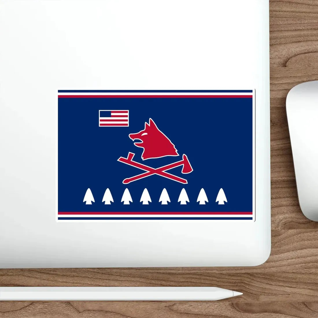 Pawnee Flag STICKER Vinyl Die-Cut Decal - The Sticker Space
