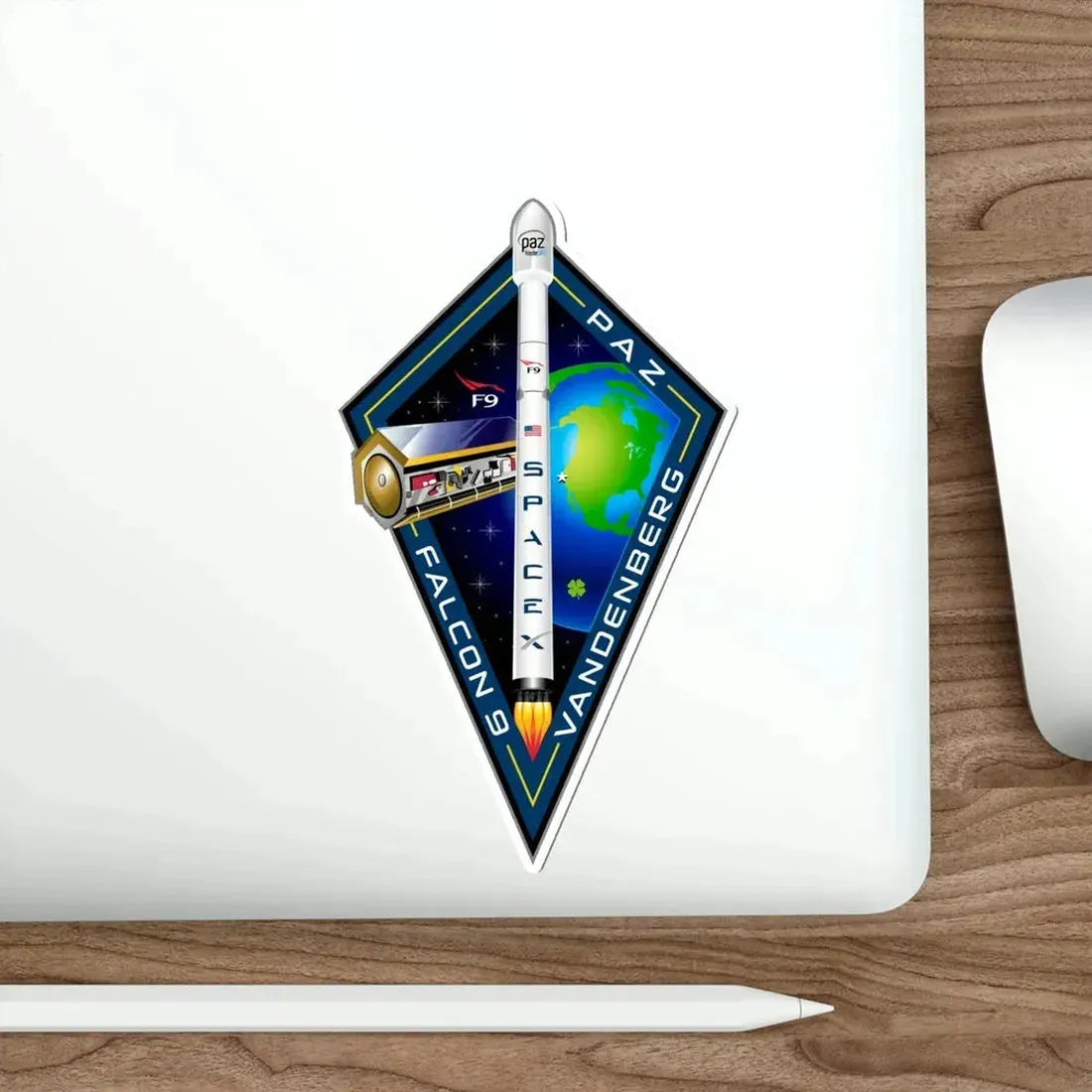 Paz (SpaceX) STICKER Vinyl Die-Cut Decal - The Sticker Space