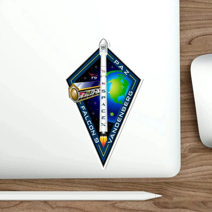 Paz (SpaceX) STICKER Vinyl Die-Cut Decal - The Sticker Space