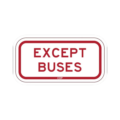 PBOT Road sign P4800 (Oregon) (Road Sign) STICKER Vinyl Kiss-Cut Decal 2 Inch White - The Sticker Space