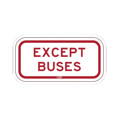 PBOT Road sign P4800 (Oregon) (Road Sign) STICKER Vinyl Kiss-Cut Decal 4 Inch White - The Sticker Space
