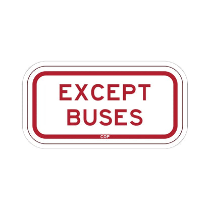 PBOT Road sign P4800 (Oregon) (Road Sign) STICKER Vinyl Kiss-Cut Decal 6 Inch White - The Sticker Space
