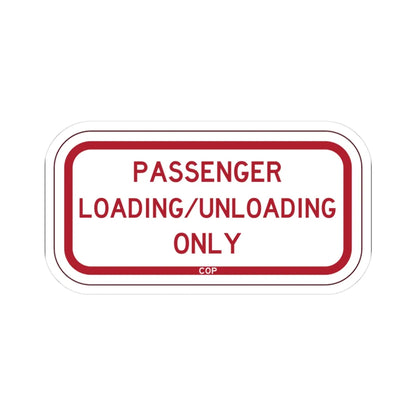 PBOT Road sign P4870 (Oregon) (Road Sign) STICKER Vinyl Kiss-Cut Decal 3 Inch White - The Sticker Space