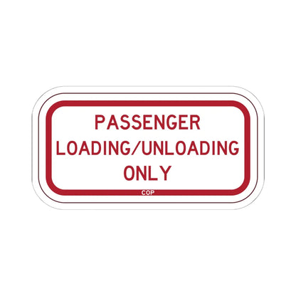 PBOT Road sign P4870 (Oregon) (Road Sign) STICKER Vinyl Kiss-Cut Decal 6 Inch White - The Sticker Space